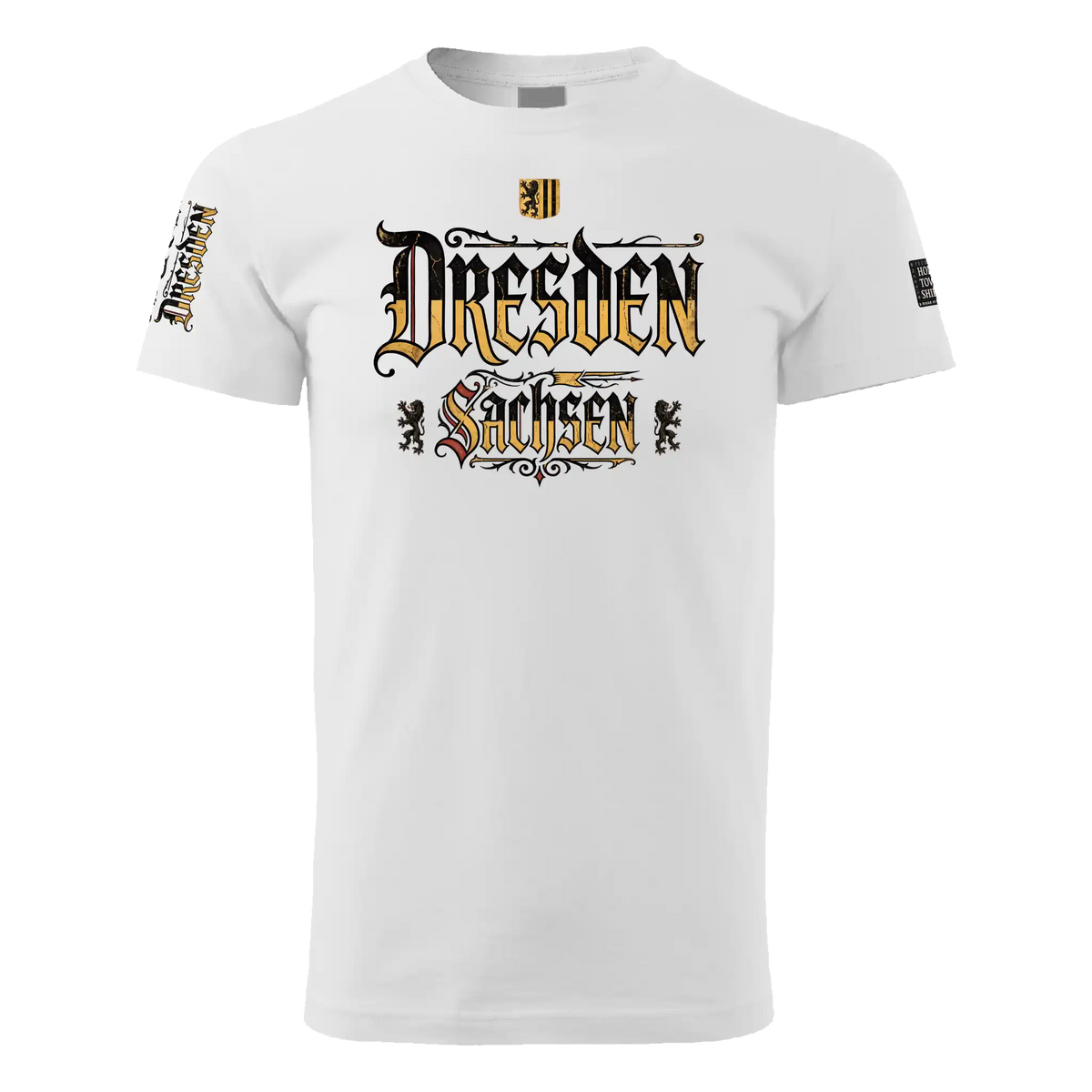 Dresden - Black Lion T-Shirt unisex