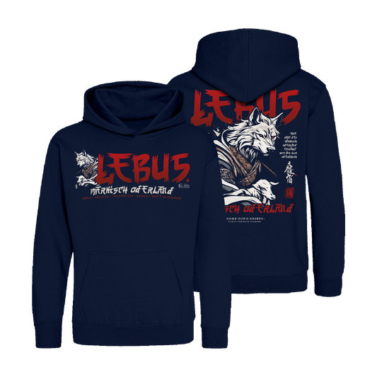 Lebus - Samurai Edition - Kinder Kapuzensweater - darkEdition