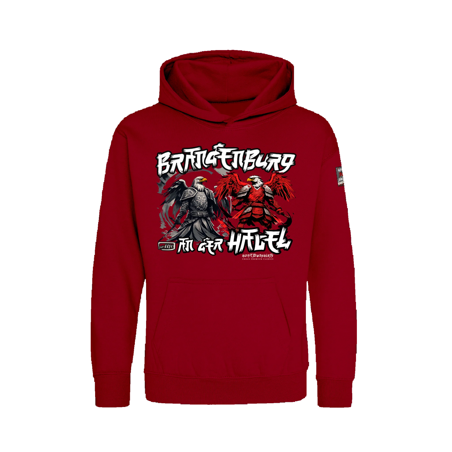 Brandenburg an der Havel - Kinder Kapuzenpullover rot
