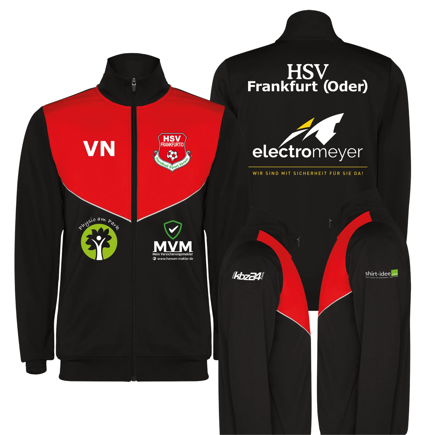 HSV - Trainingsanzug mit Sponsoren - für Erwachsene - dünnerer Stoff - shirtidee.shop