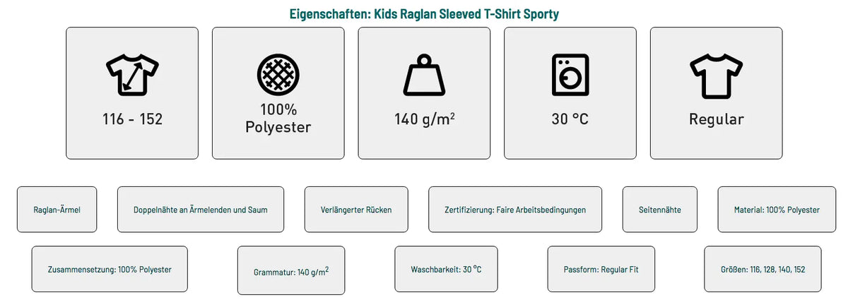 EvS – Sport-T-Shirt für Kinder