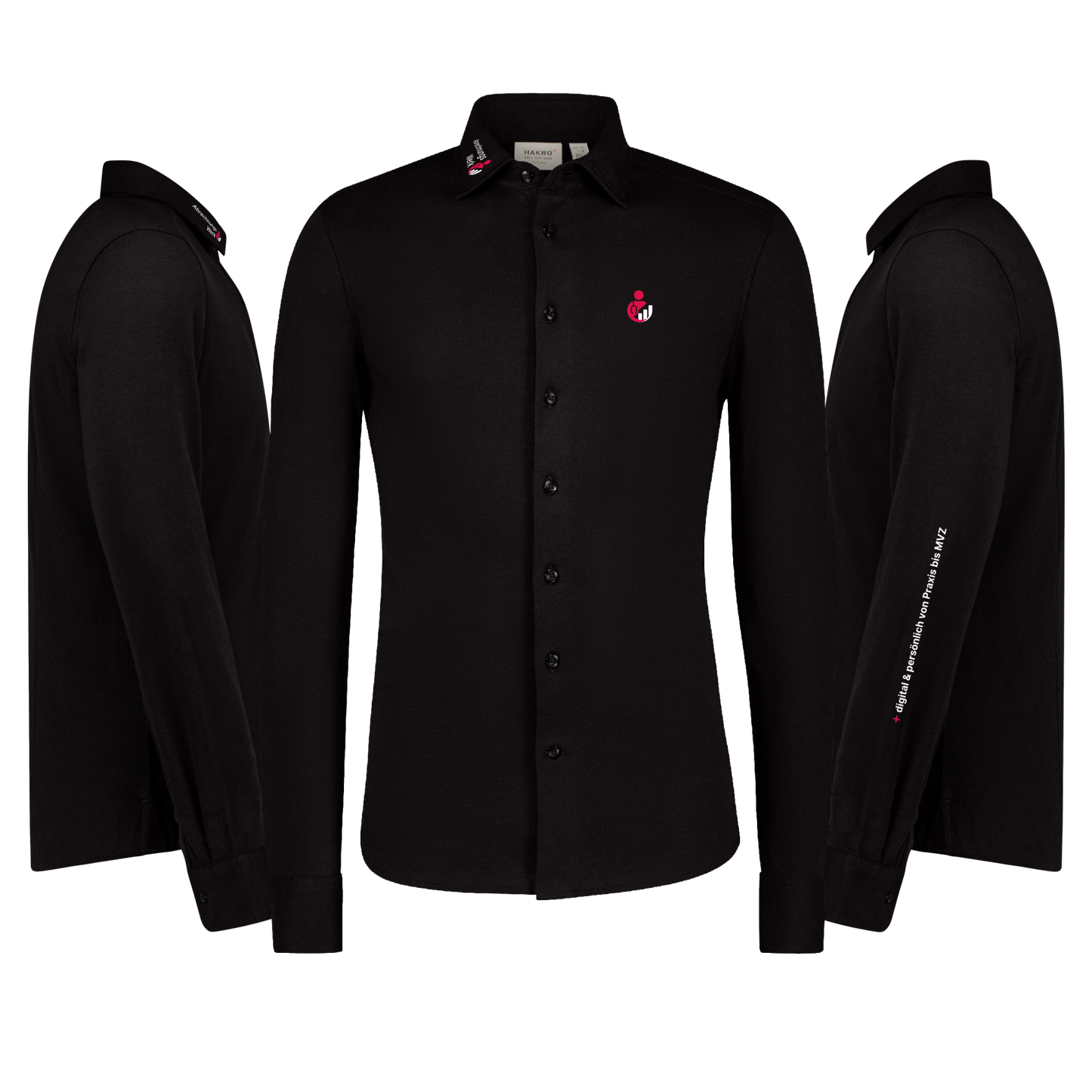 AW - CottonTec Hemd Langarm - Regular Fit minimalistisch
