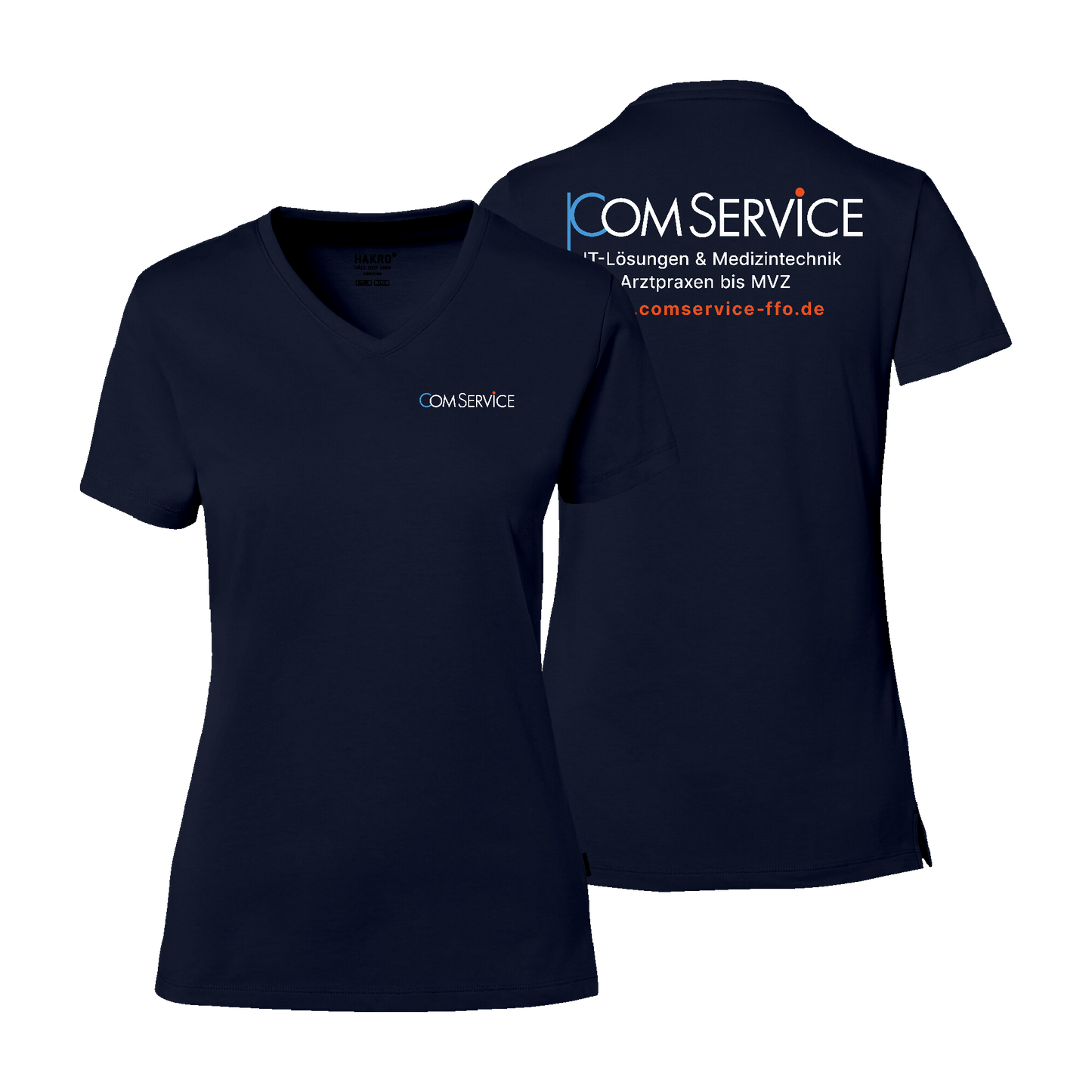 CS - Damen T-Shirt V-Neck Performance