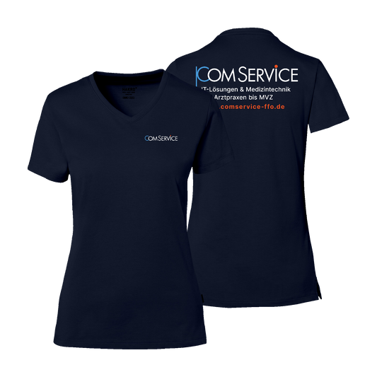 CS - Damen T-Shirt V-Neck Performance