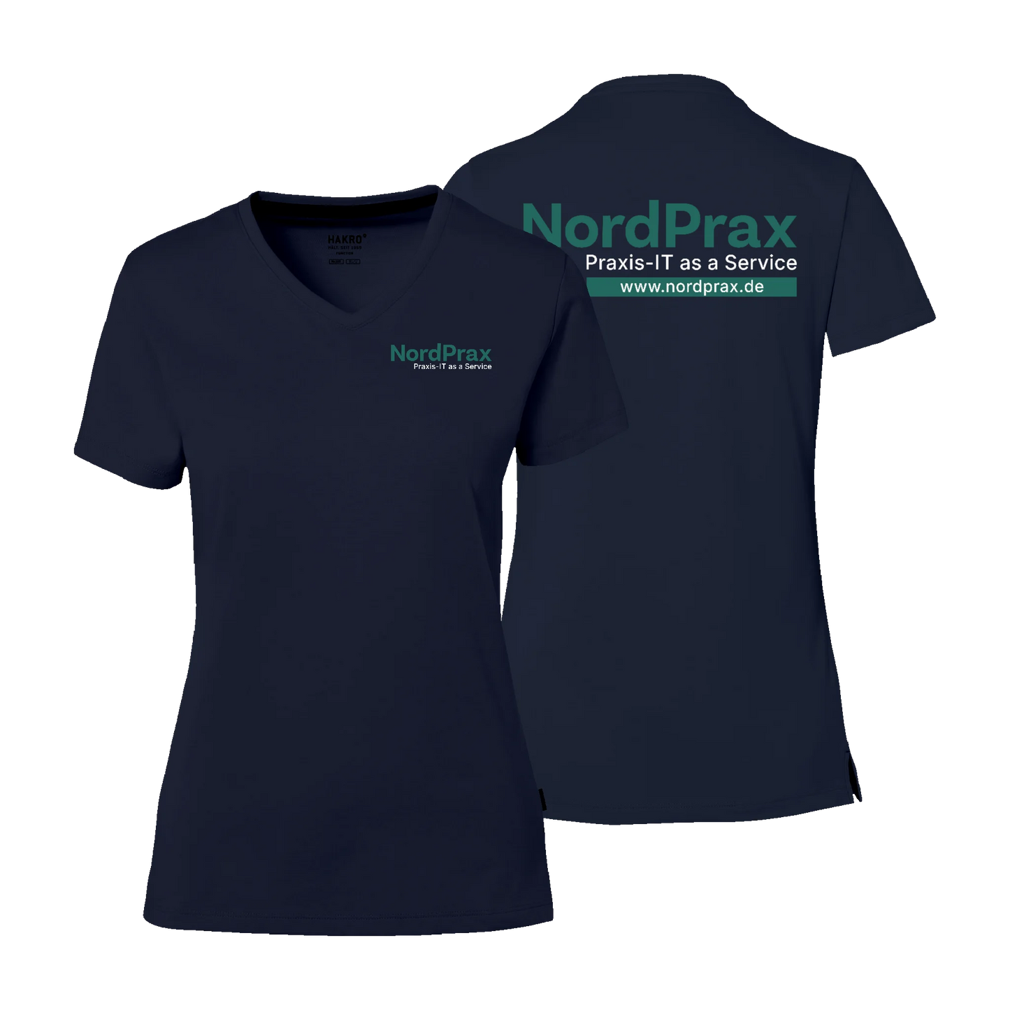NP - 169 - Damen T-Shirt V-Neck Performance - shirtidee.shop