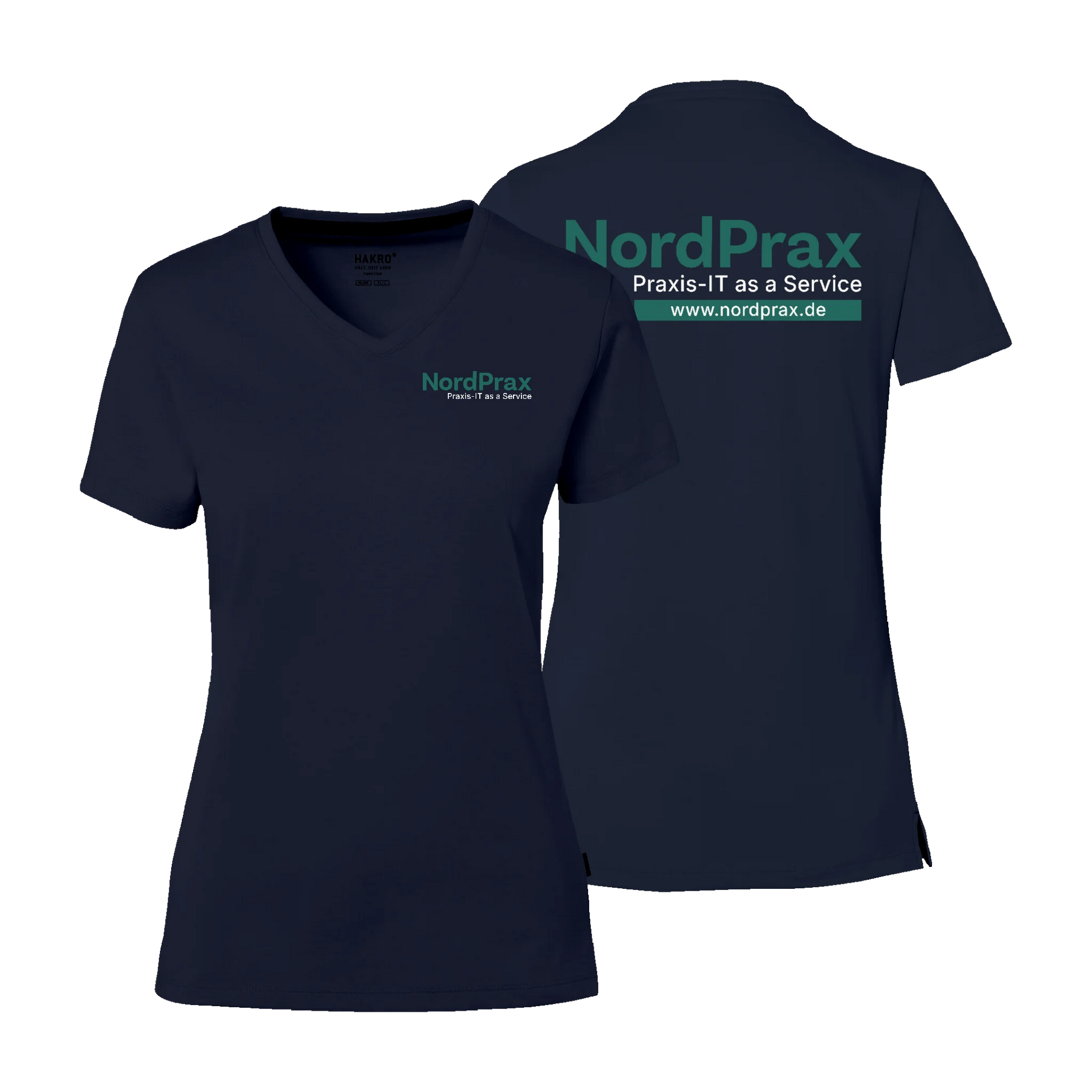 NP - 169 - Damen T-Shirt V-Neck Performance - shirtidee.shop