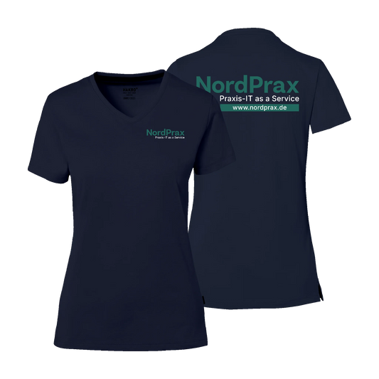 NP - 169 - Damen T-Shirt V-Neck Performance - shirtidee.shop