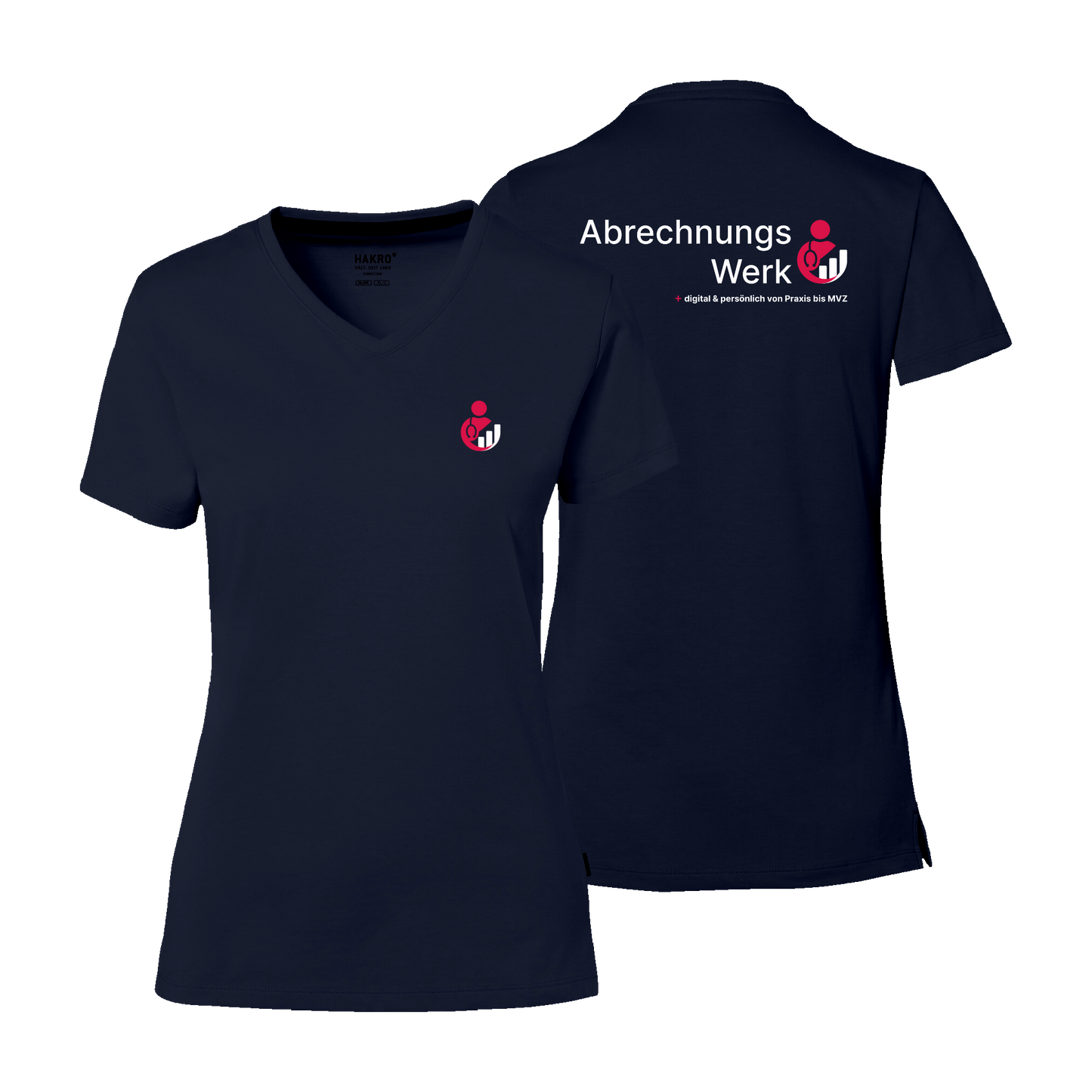 AW - Damen T-Shirt V-Neck Performance