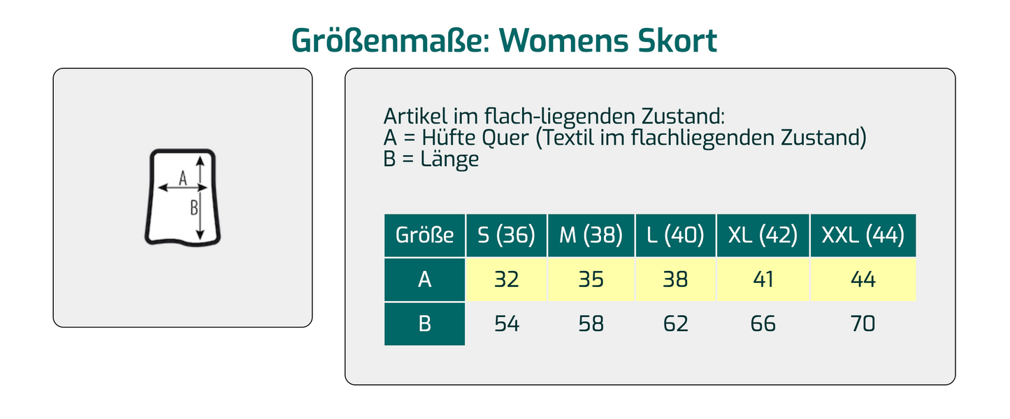 1.TSC - Tanzsport-Rock Damen - mit Innenhose