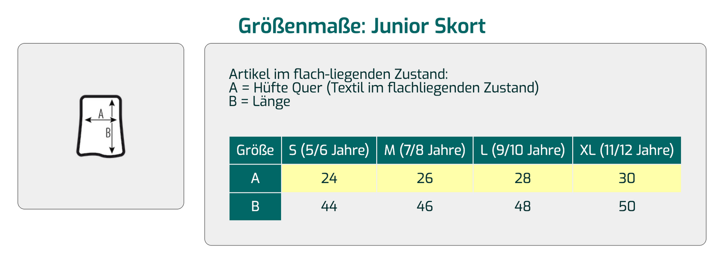 1.TSC - Kinder-Rock - mit Innenhose