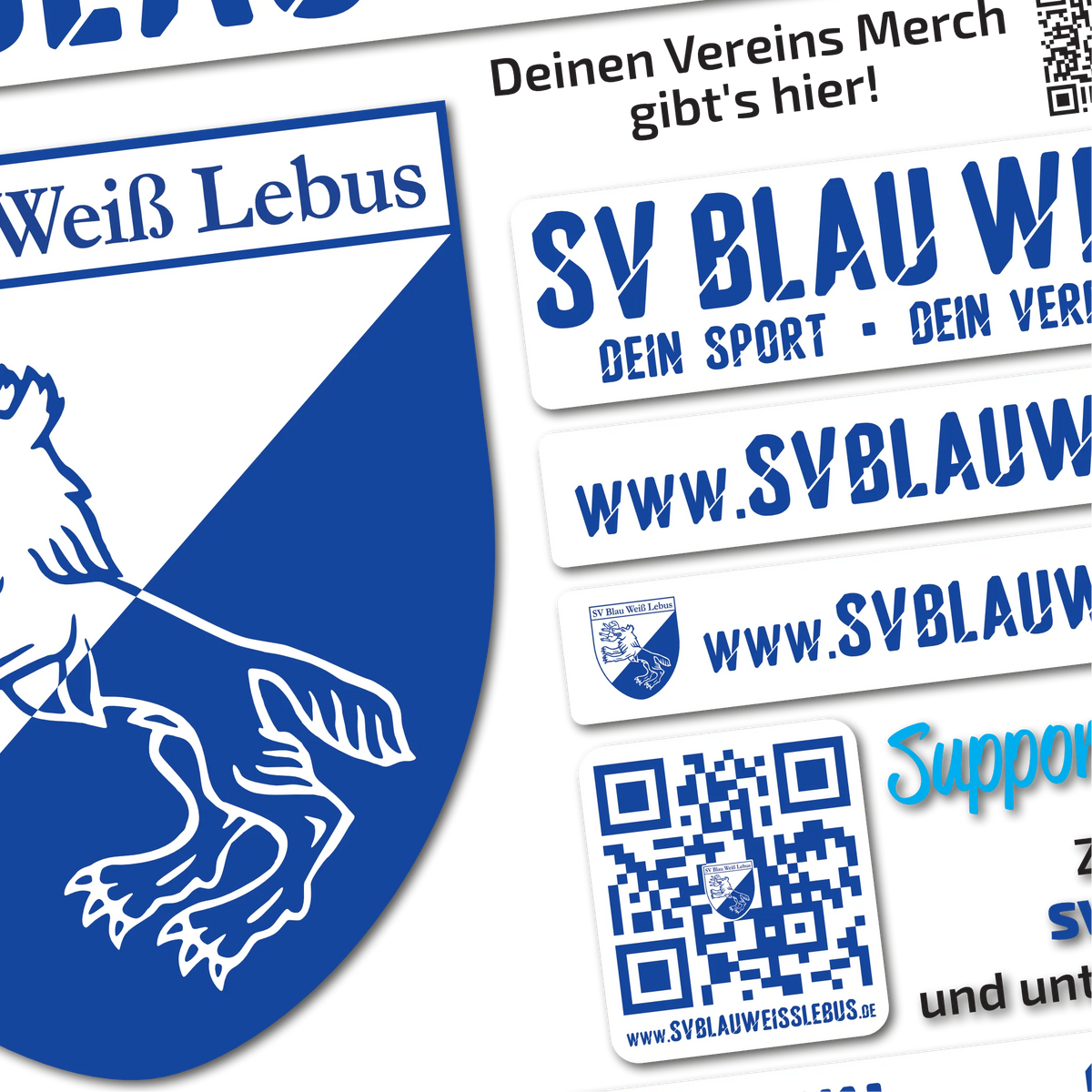 SV Blau Weiß Lebus - Supporter Sticker