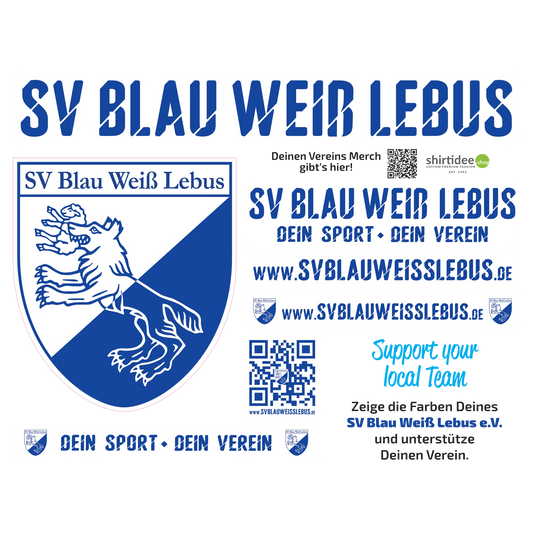 SV Blau Weiß Lebus - Supporter Sticker