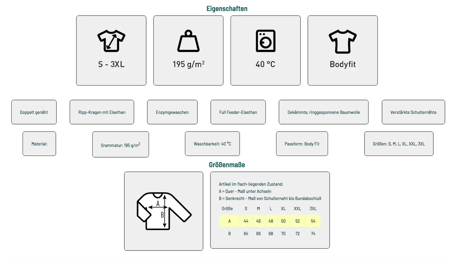 kuz - Womens Stretch 3/4 Sleeve Tee