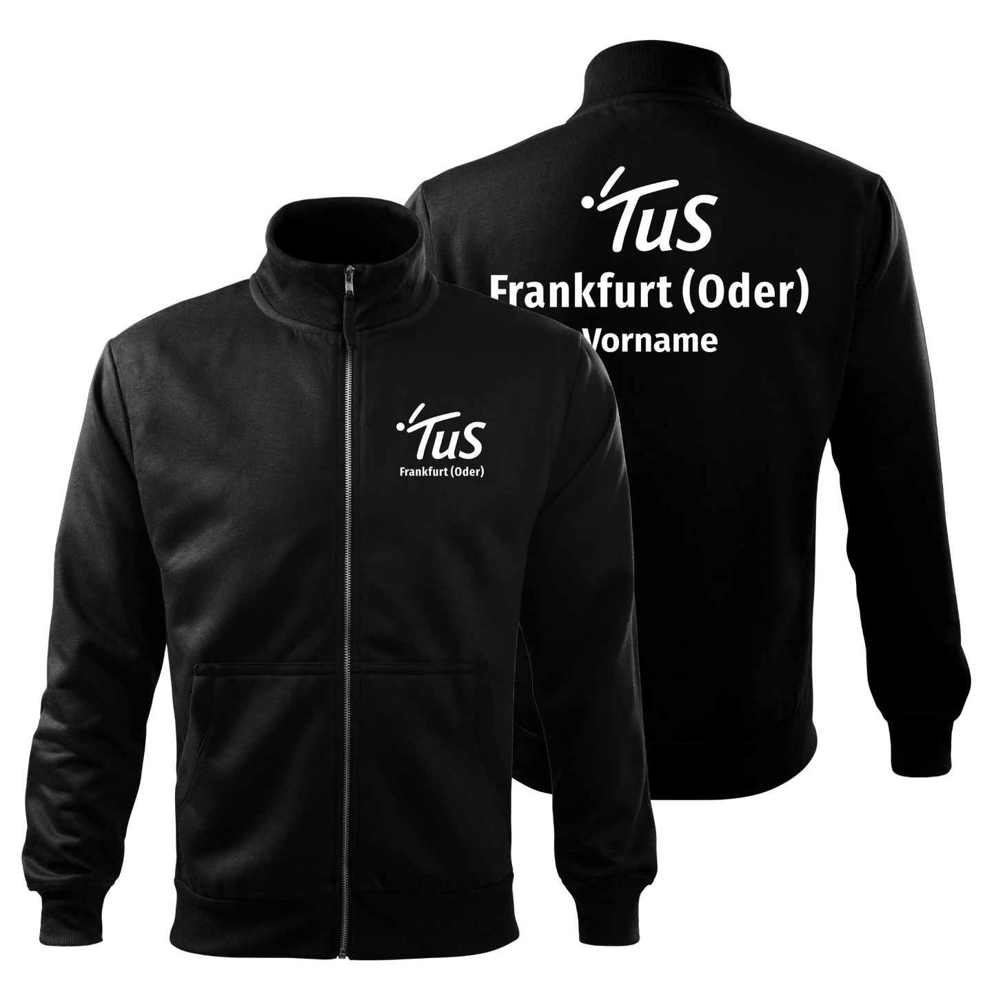 TuS Herren Sweatjacke ADVENTURE - schwarz - shirtidee.shop