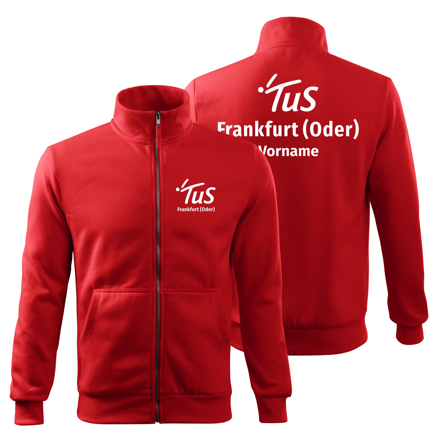 TuS Herren Sweatjacke ADVENTURE - rot - shirtidee.shop