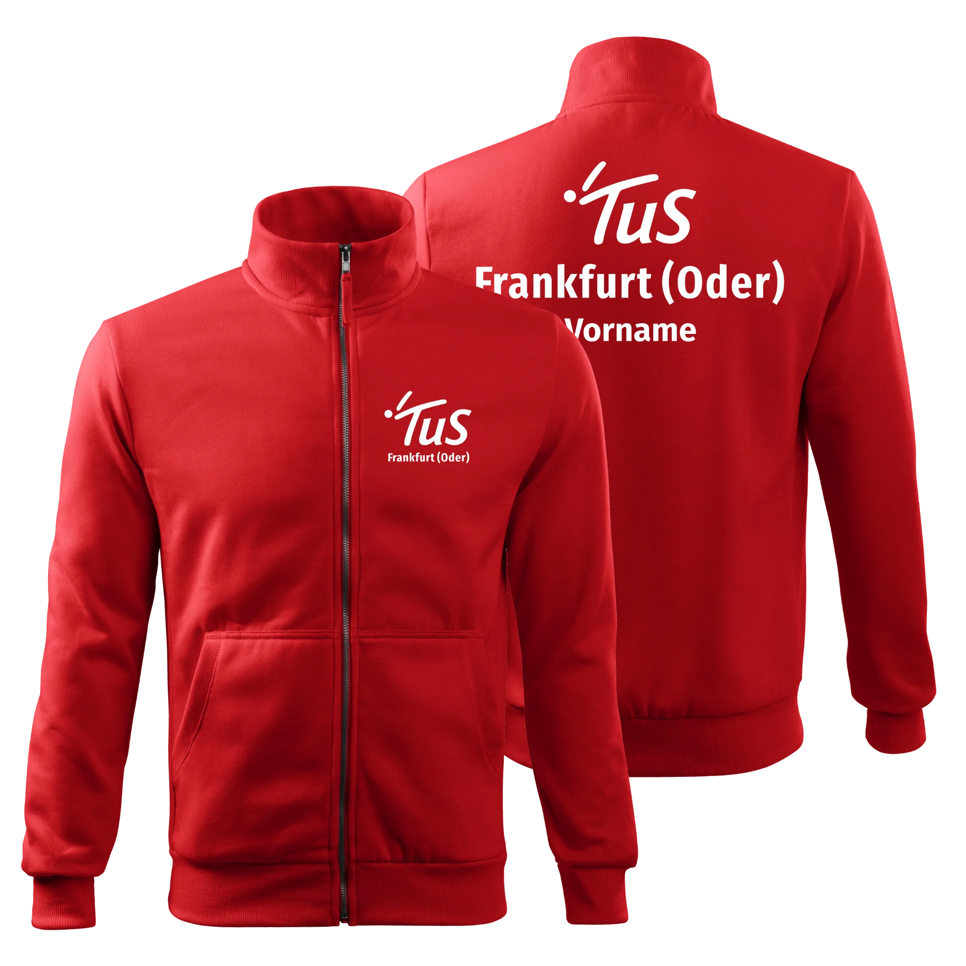 TuS Herren Sweatjacke ADVENTURE - rot - shirtidee.shop