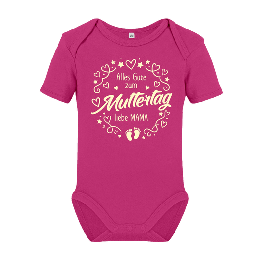 Muttertags Babybody kurzarm - shirtidee.shop
