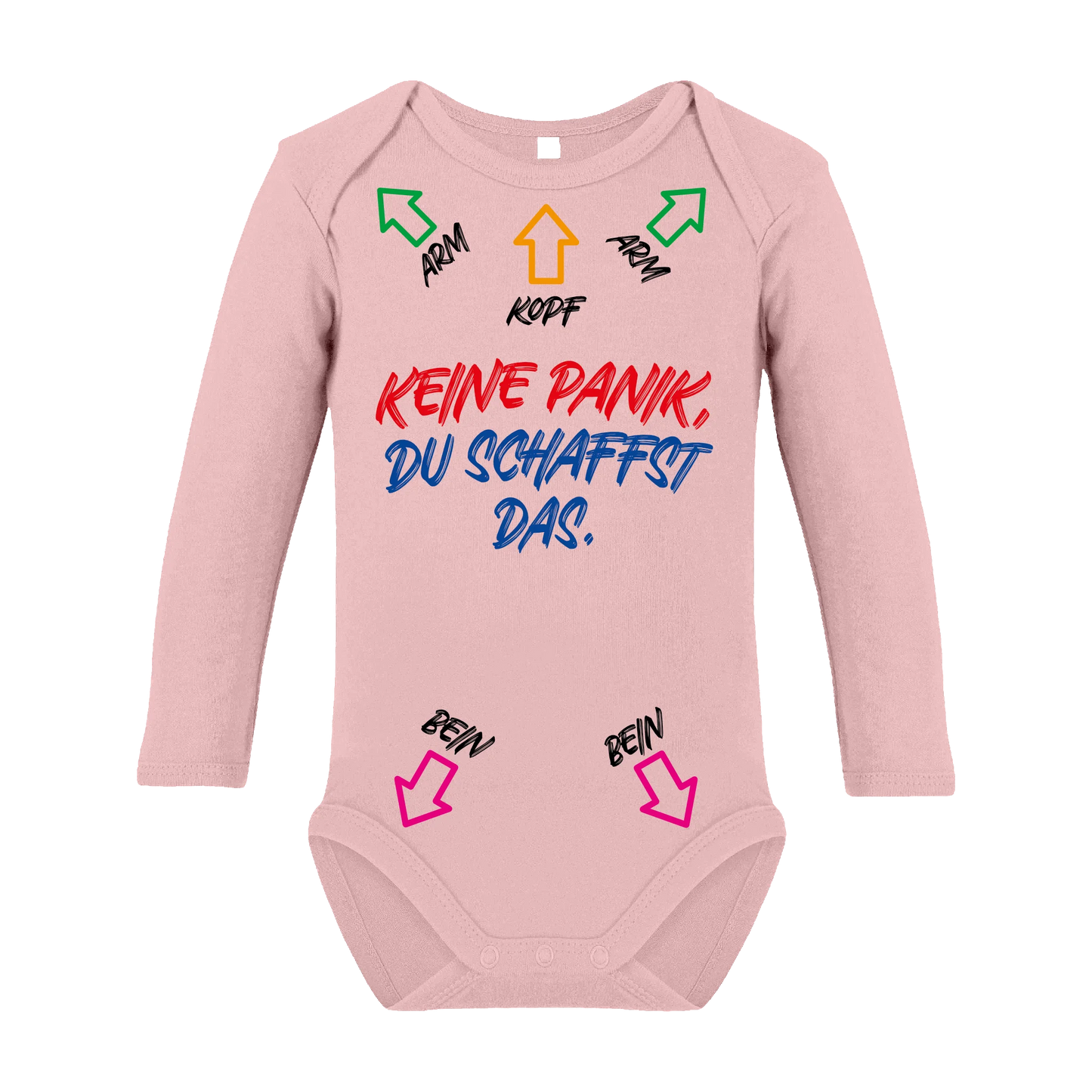 Keine Panik  - kurz- und langarm Babybody