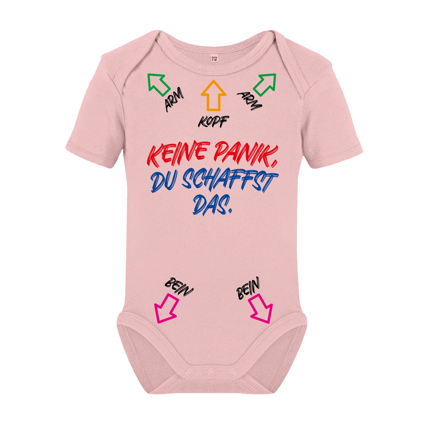 Keine Panik  - kurz- und langarm Babybody