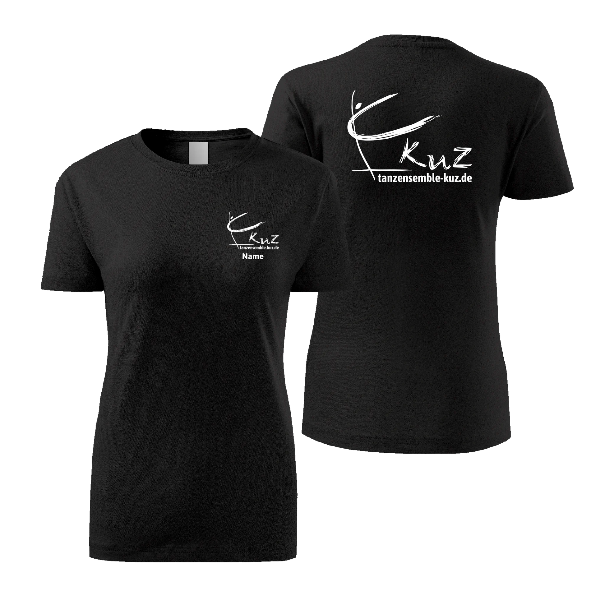 kuz Tanzensemble - Basic Damen Baumwolle T-SHirt - shirtidee.shop