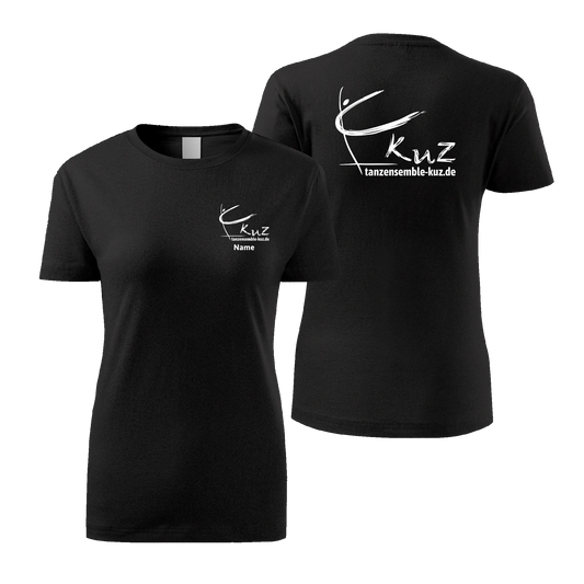 kuz Tanzensemble - Basic Damen Baumwolle T-SHirt - shirtidee.shop
