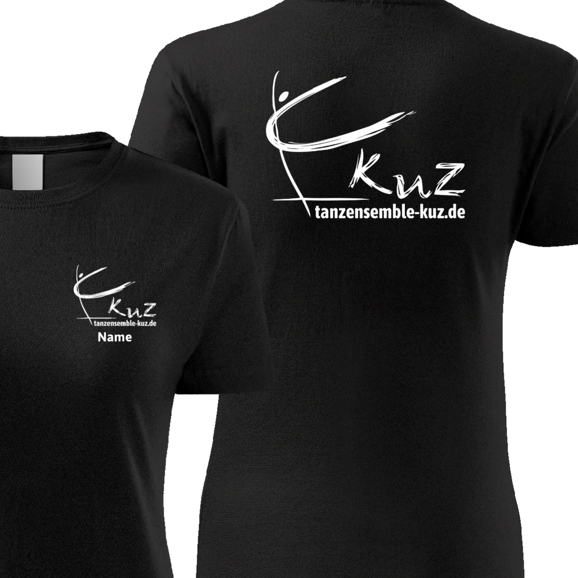 kuz Tanzensemble - Basic Damen Baumwolle T-Shirt Zoom - shirtidee.shop