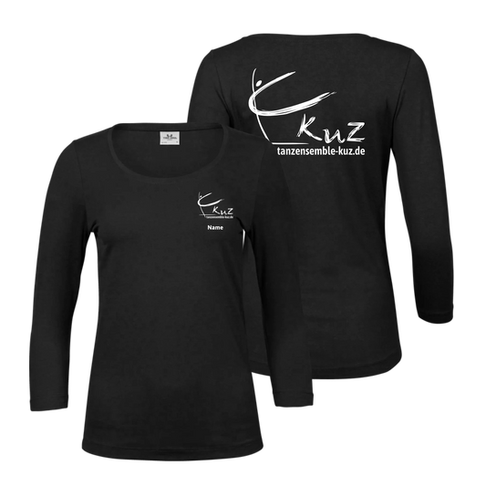 kuz - Womens Stretch 3/4 Sleeve Tee