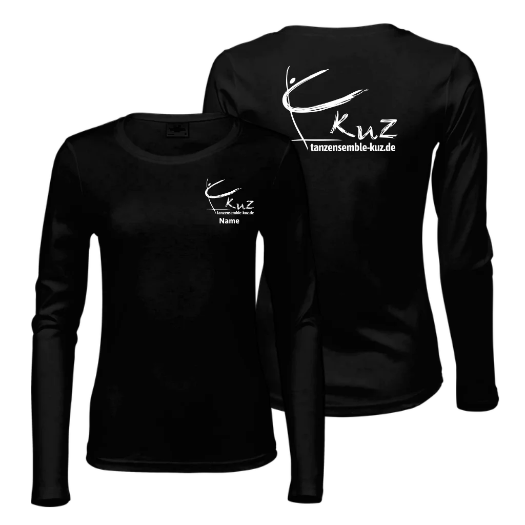 kuz - Womens Long Sleeve Interlock Tee