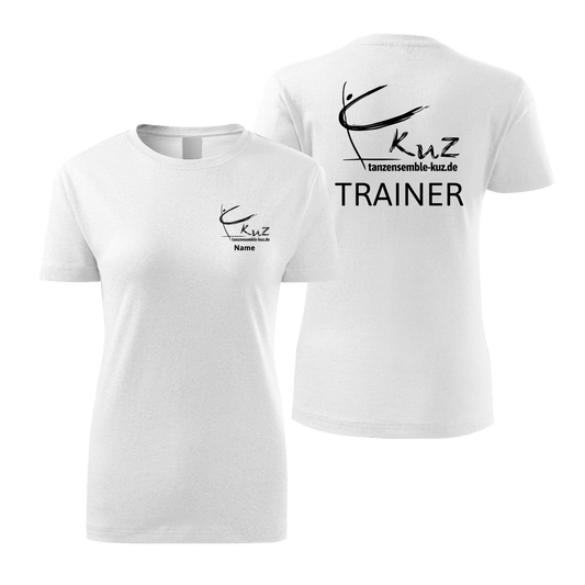 kuz - Womens T-Shirt Basic für Trainer - shirtidee.shop - kuz - Womens T-Shirt Basic für Trainer - shirtidee.shop