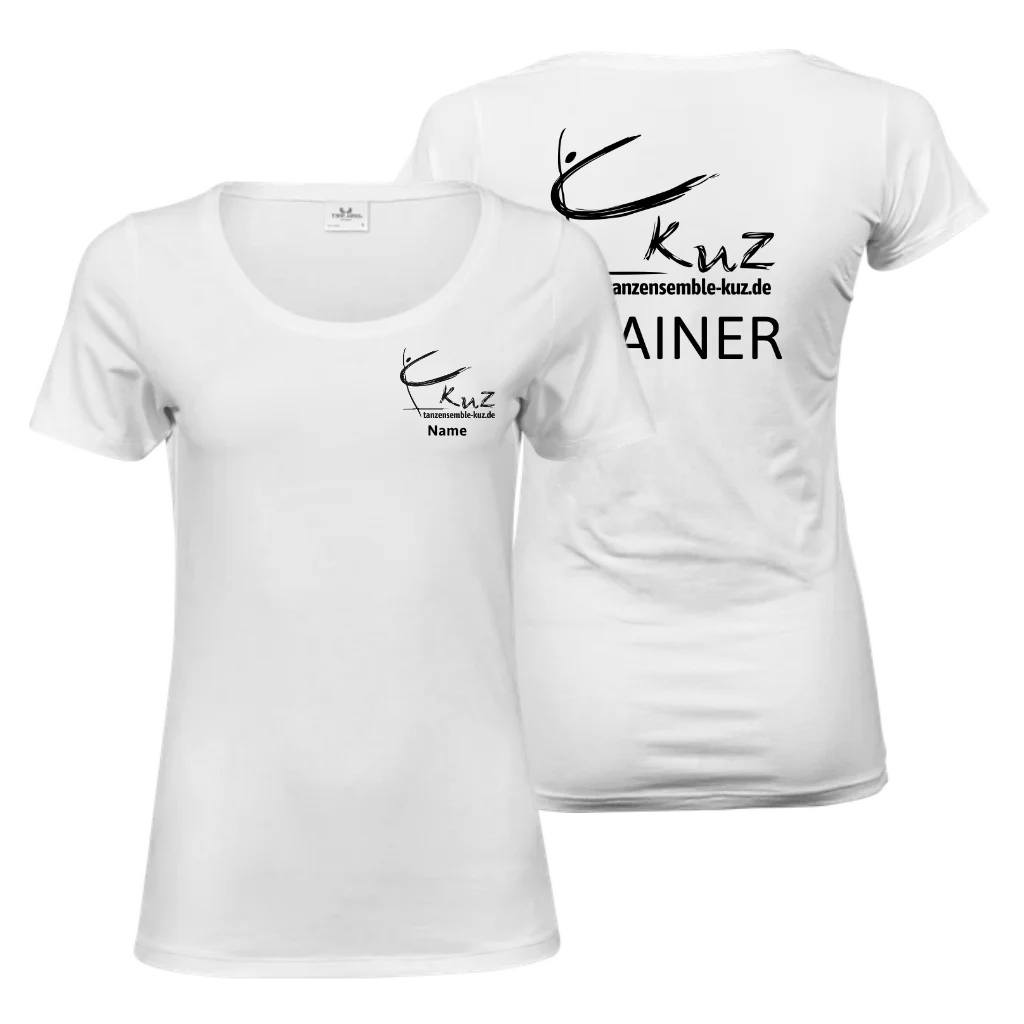 kuz - Womens Stretch Tee für Trainer - shirtidee.shop - kuz - Womens Stretch Tee für Trainer - shirtidee.shop