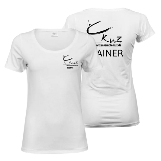 kuz - Womens Stretch Tee für Trainer - shirtidee.shop - kuz - Womens Stretch Tee für Trainer - shirtidee.shop