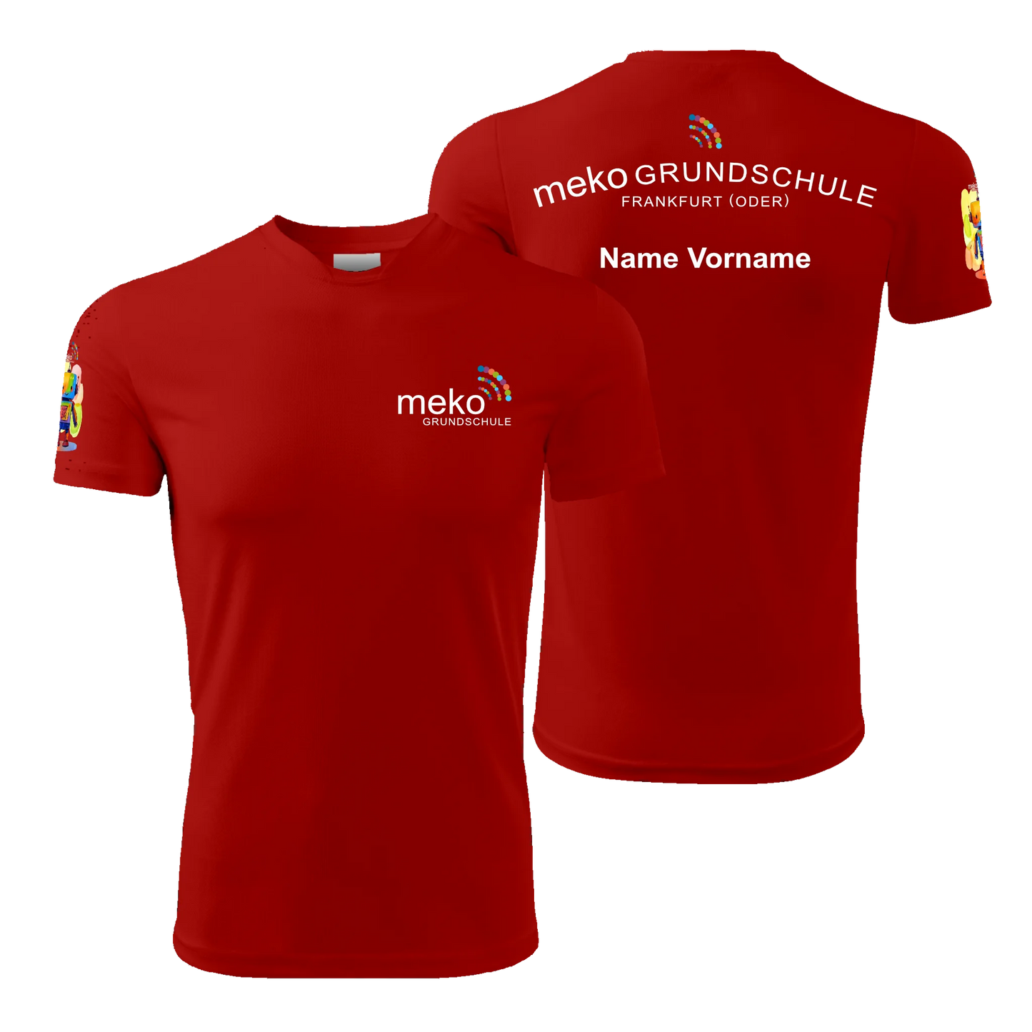meko Unisex Sport T-Shirt - rot - shirtidee.shop