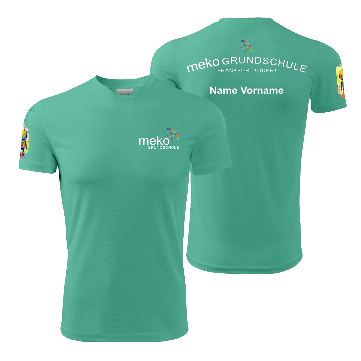 meko Unisex Sport T-Shirt - minze - shirtidee.shop