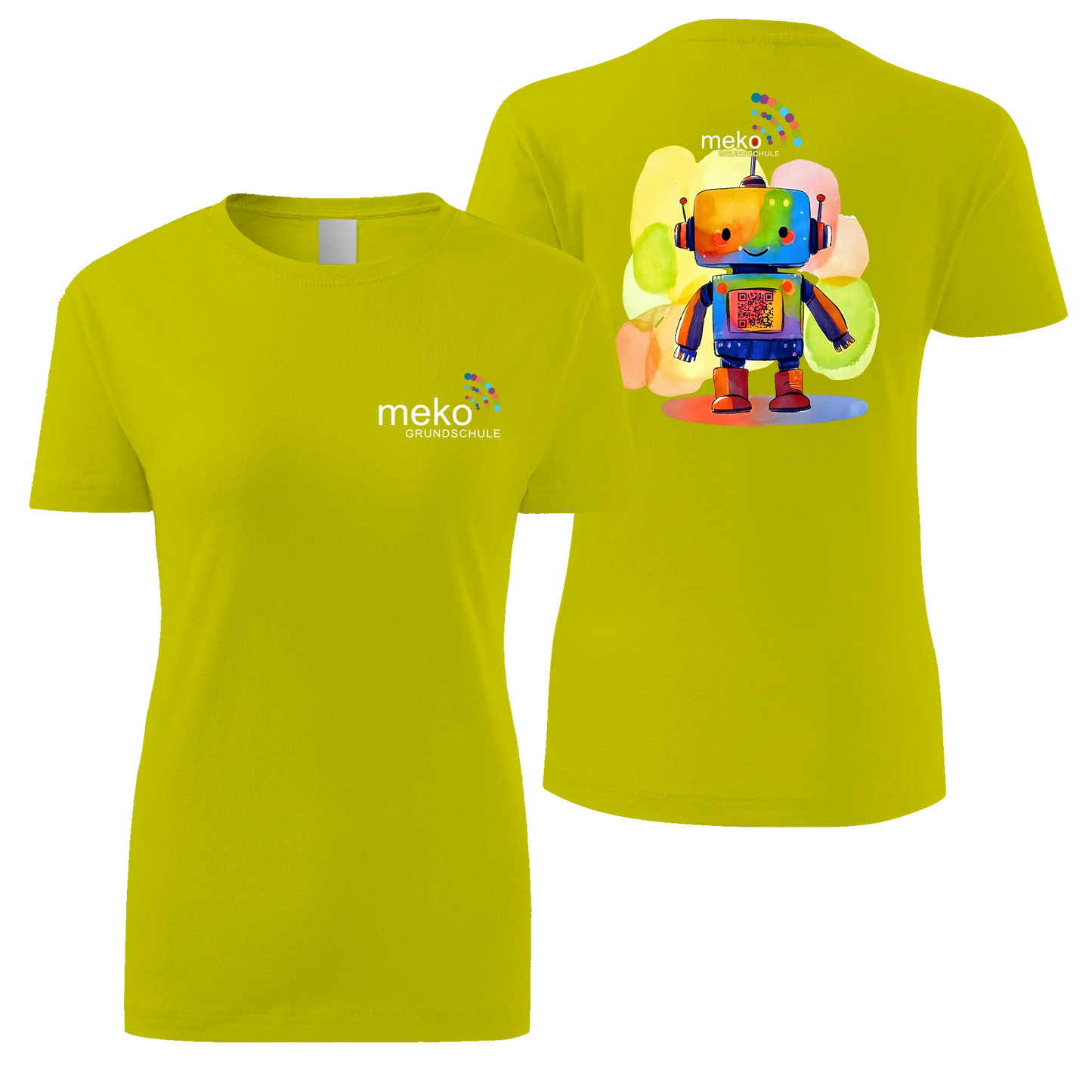 meko Damen T-Shirt zitronengrün - shirtidee.shop