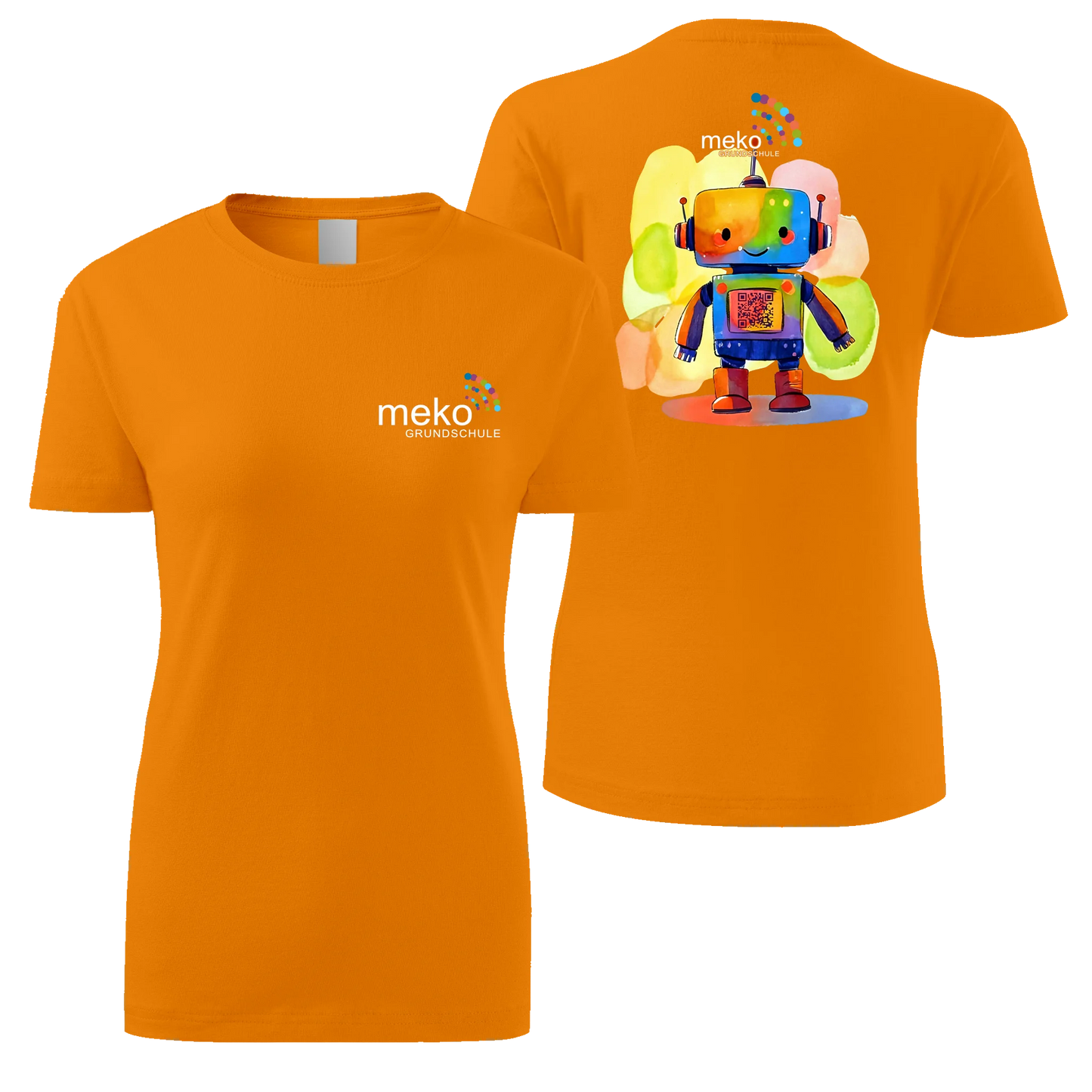 meko Damen T-Shirt mandarine orange - shirtidee.shop