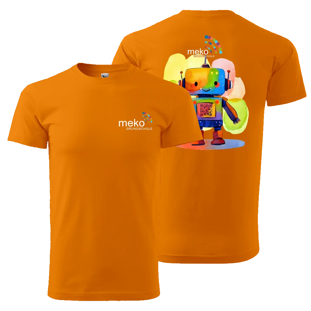 meko Unisex T-Shirt mit Mekolino-Roboter - shirtidee.shop