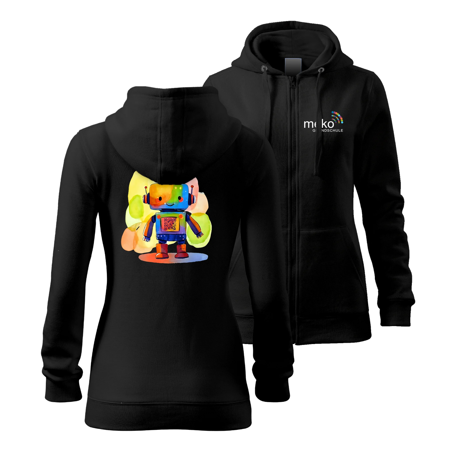 meko Trendy Hooded Zipper Adult Sizes