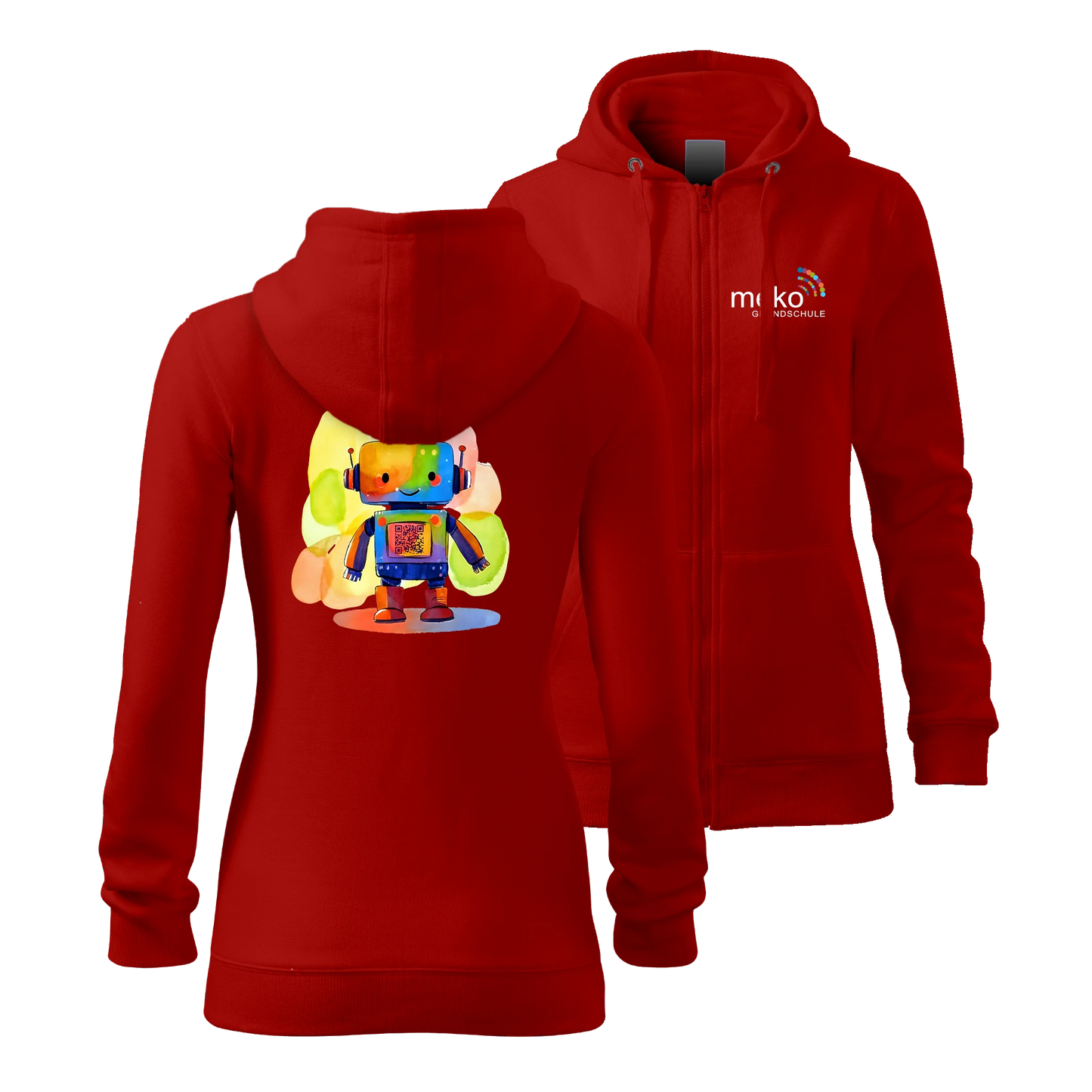 meko Trendy Hooded Zipper Adult Sizes