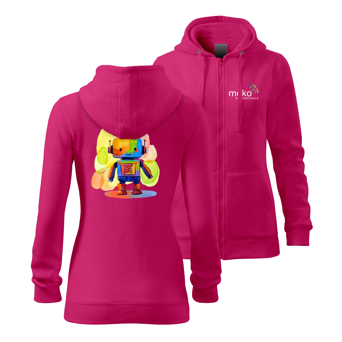 meko Trendy Hooded Zipper Adult Sizes