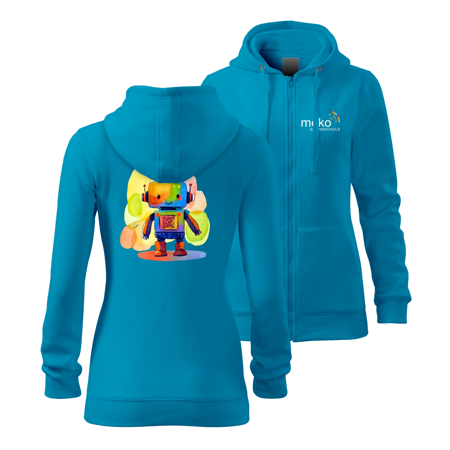 meko Trendy Hooded Zipper Adult Sizes