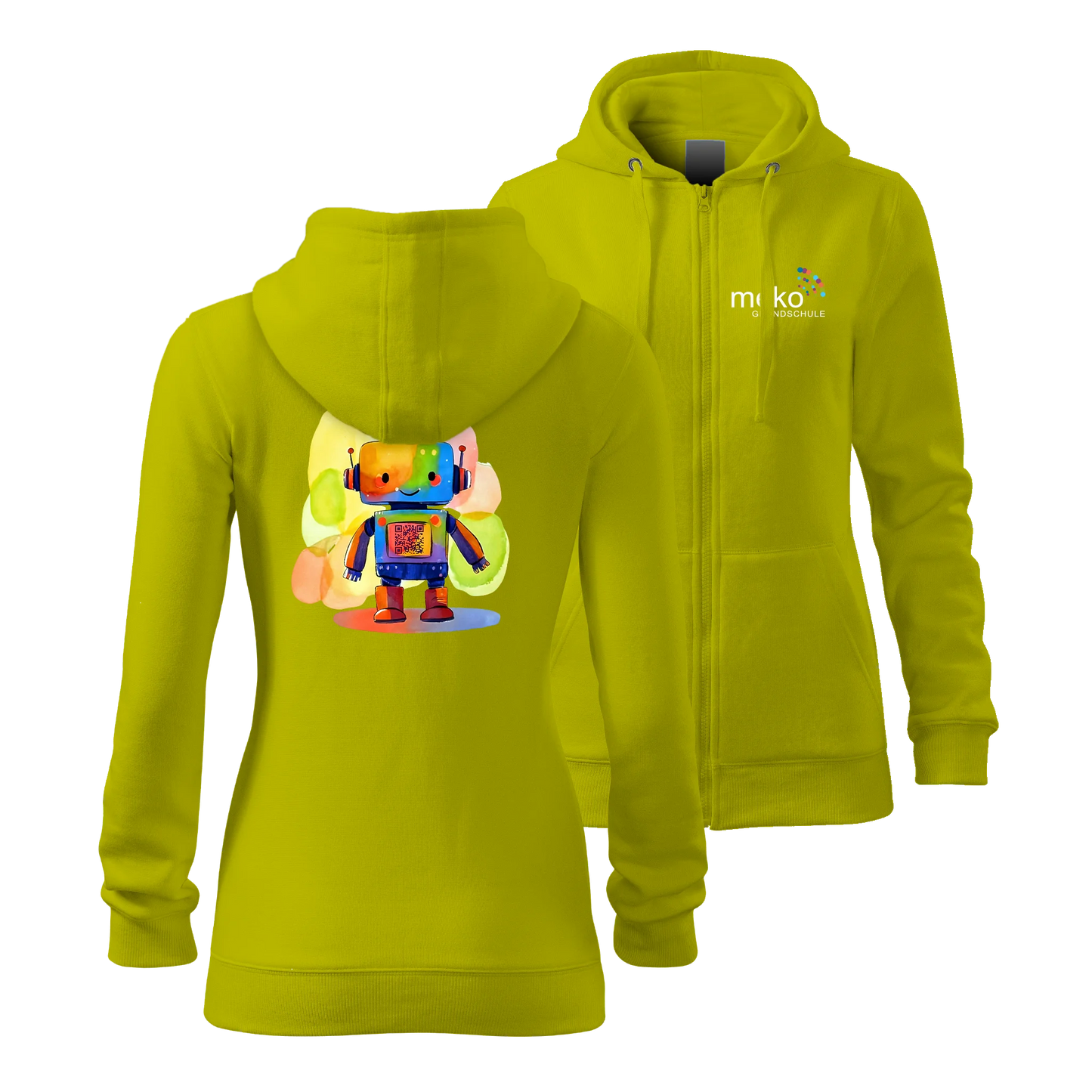 meko Trendy Hooded Zipper Adult Sizes