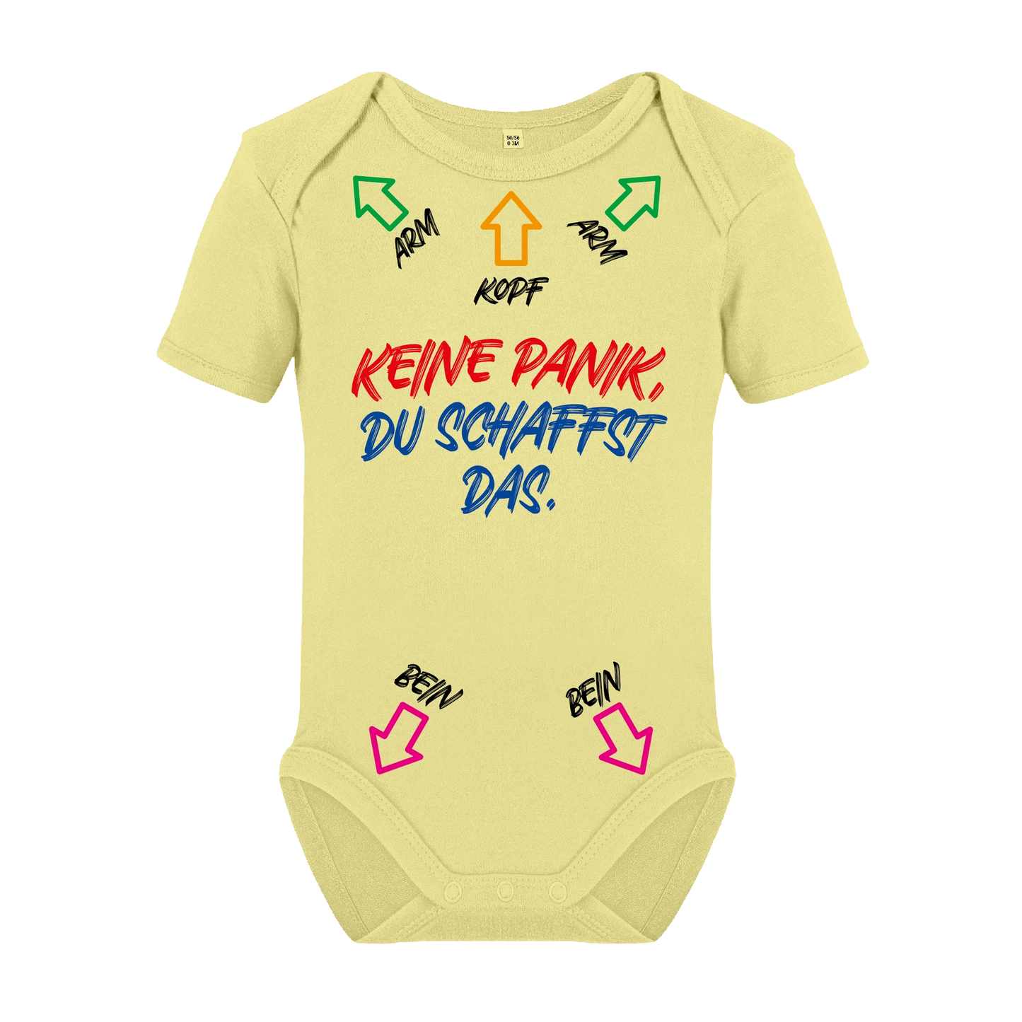 Keine Panik  - kurz- und langarm Babybody