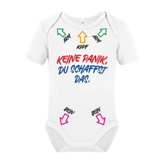 Keine Panik  - kurz- und langarm Babybody - shirtidee.shop