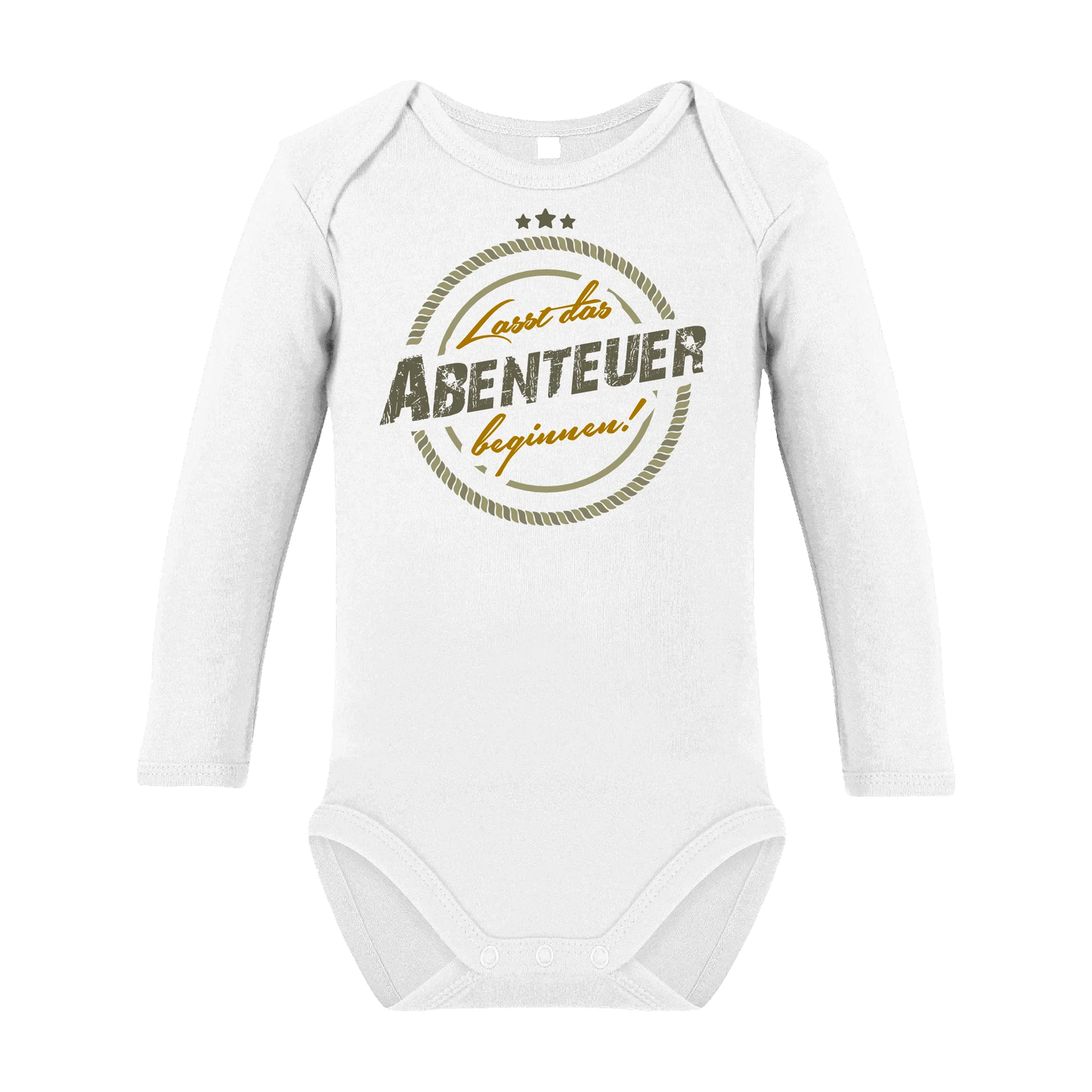 Abenteuer  - kurz- und langarm Babybody